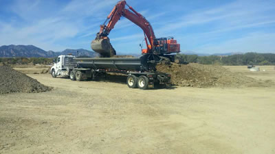 trucking services JBS Pipeline Contractors Denver